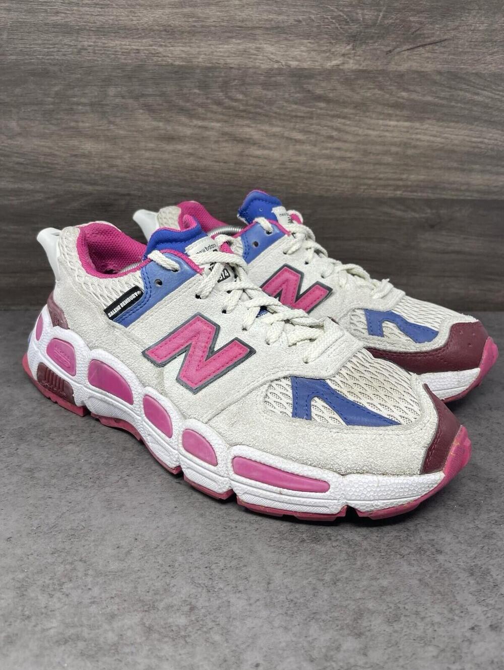 New Balance 574 YURT Salehe Bembury Shoes Mens Size 11 Pink Lot MS574YSA - Picture 4 of 10